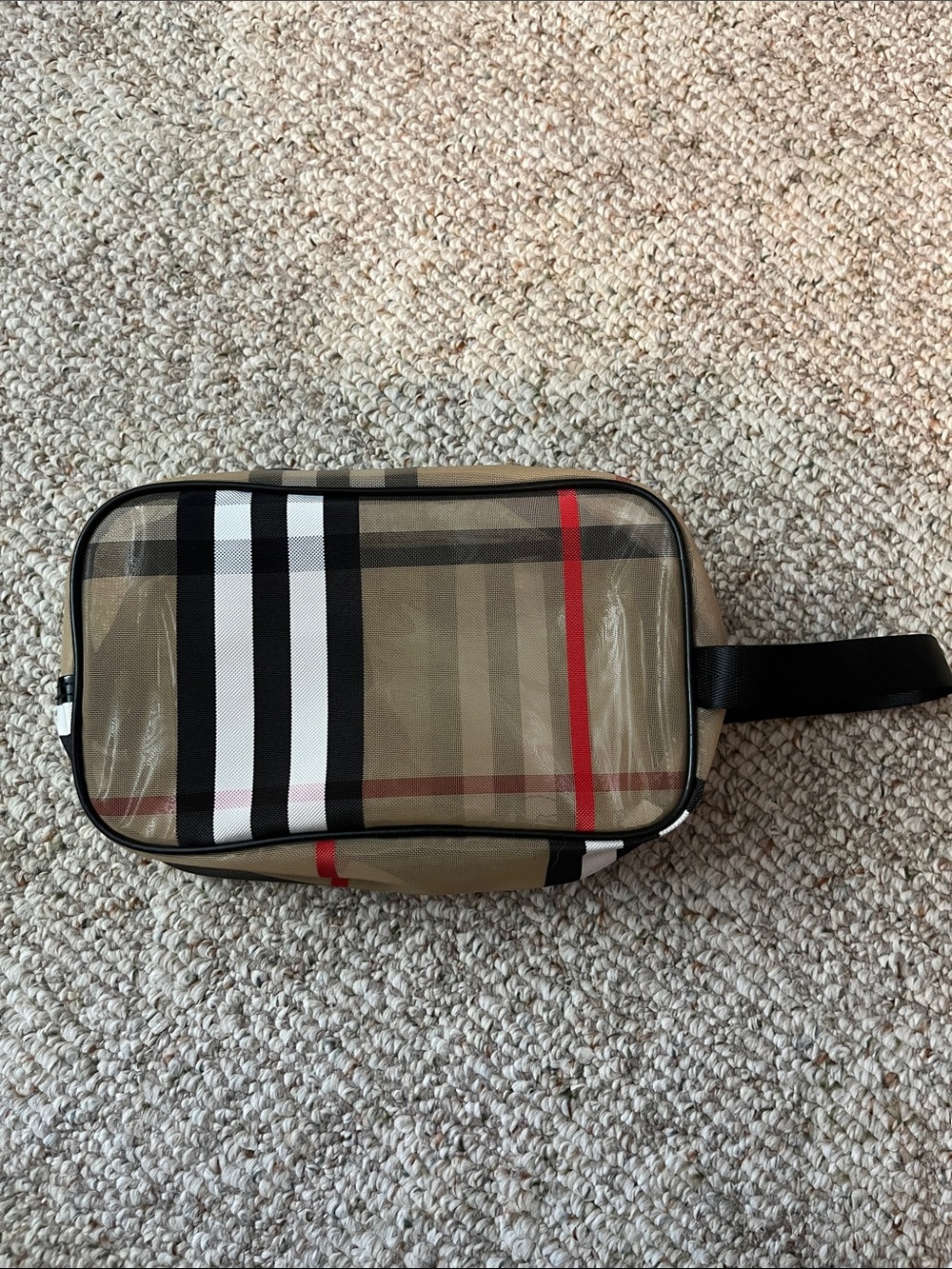 Women’s Plaid Toiletry Bag
